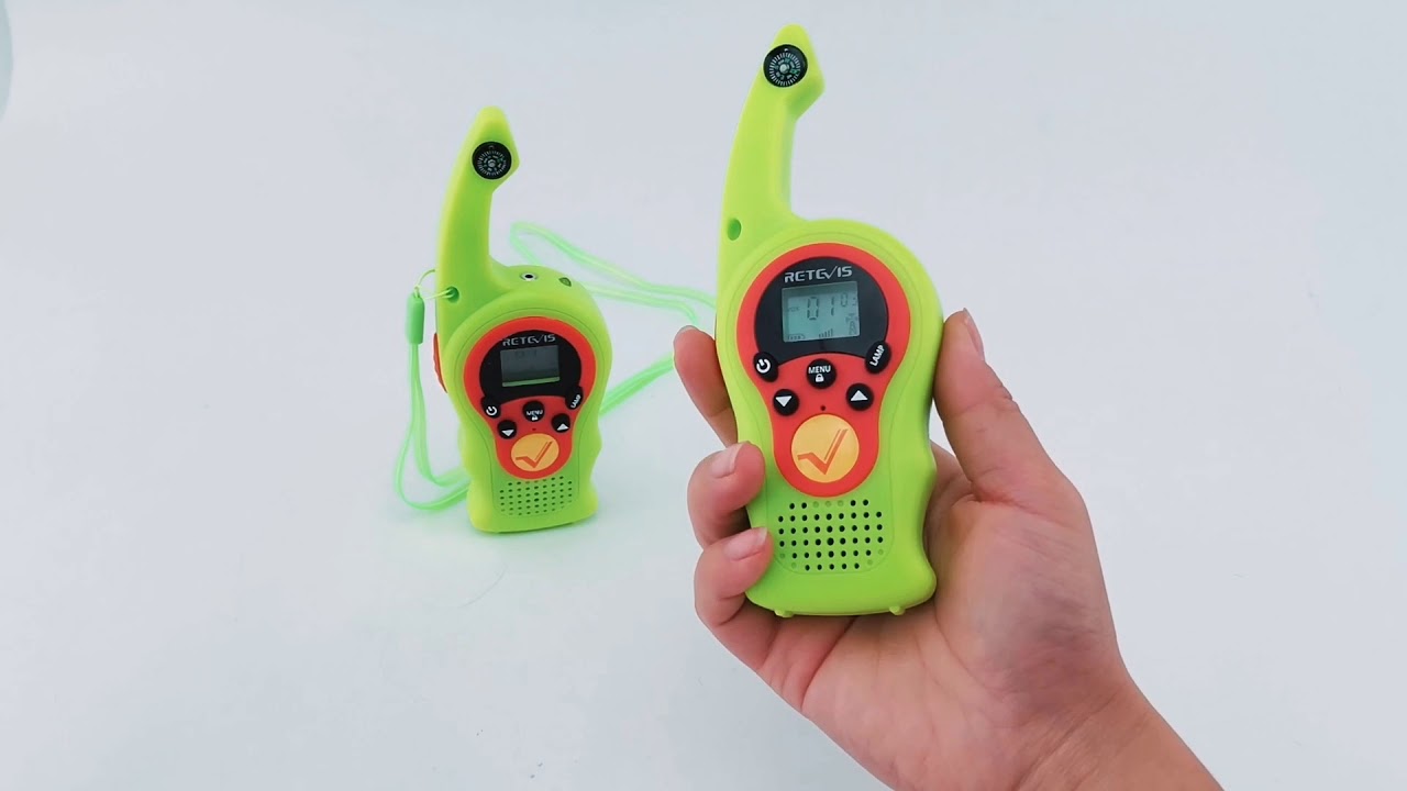 Retevis RT75 compass walkie talkie show